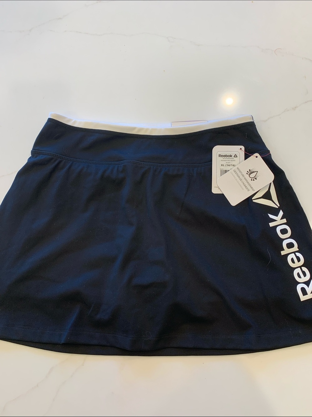 Reebok Black Athletic Skort important  size info in description